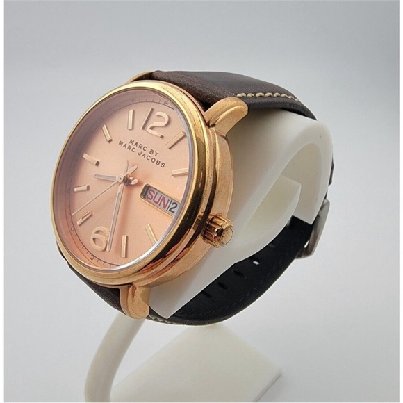 Marc Jacobs Other - 🔥Men's Marc Jacobs MBM3439 Rose Gold Stainless
Day/Date Quartz Watch New